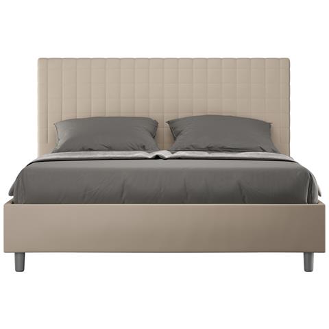 Letto Sunny 170x210 Rete E Contenitore Tortora - Foto 1