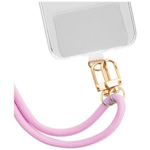 Tracolla Universale Per Smartphone Con Nappe, Rosa - Foto 2