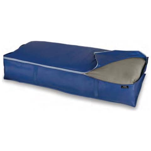 Custodia Coperte Xl Casual 95x45x18 Cm Blue - Foto 1
