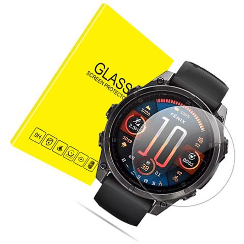 Pellicola Protettiva In Vetro Temperato Per Garmin Fenix High Aluminum (confezione Da 2) Orologio Garmin Fenix 8 Da 47 Mm - Foto 2