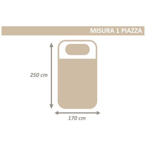 Copriletto Trapuntato Quilt Estivo Piumino 100gr Mq Disegno Pinsonic Happy Singolo Happy - Foto 5