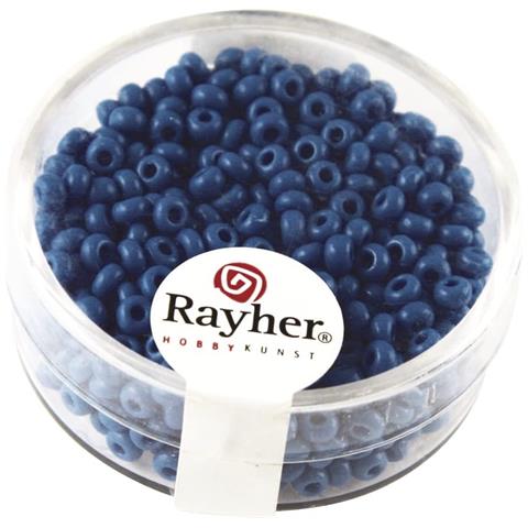 17 Grammi - Perline In Vetro Rotonde Opache Lustrate Foro Ø2,6mm - Colore Turchese - Foto 1