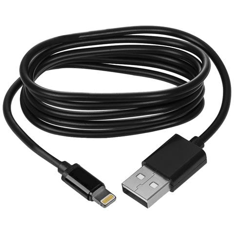 Caricatore Iphone 5 3 In 1 10x3x16 Cm. Colore Nero - Foto 2