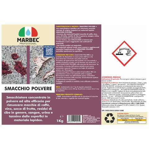 Smacchio Polvere 1kg - Come Togliere Le Macchie Di Vino, Caffè - Foto 2