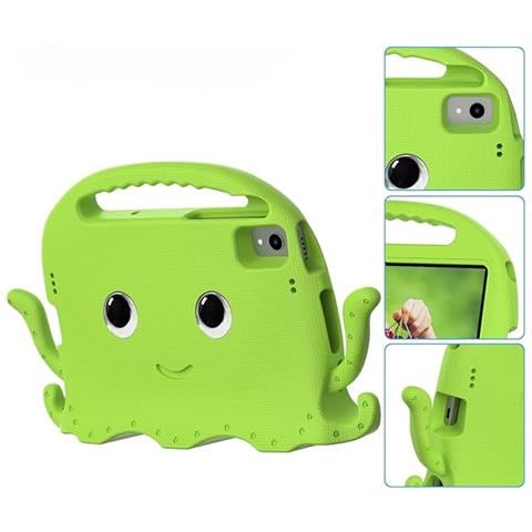 Custodia Verde A Forma Di Polpo Per Ipad Pro/air 3 Da 10.5"" - Stile Unico E Protettivo! - Foto 2