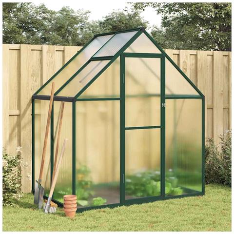 Telaio Serra con Base Verde 169x114x195 cm in Alluminio - Foto 2