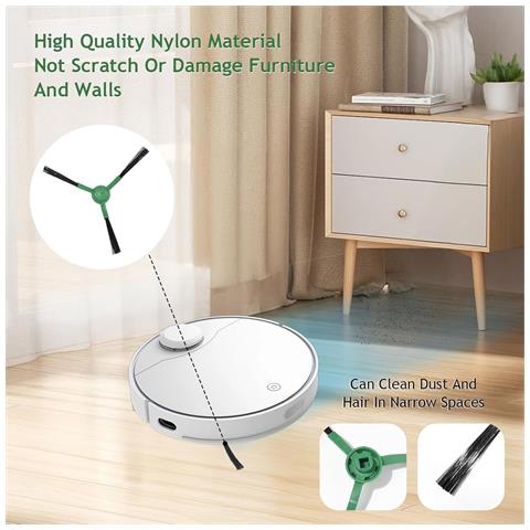 Kit Di Ricambio Compatibile Con Irobot Roomba Plus 405: Spazzole, Filtri, Panni E Sacchetti - Foto 7