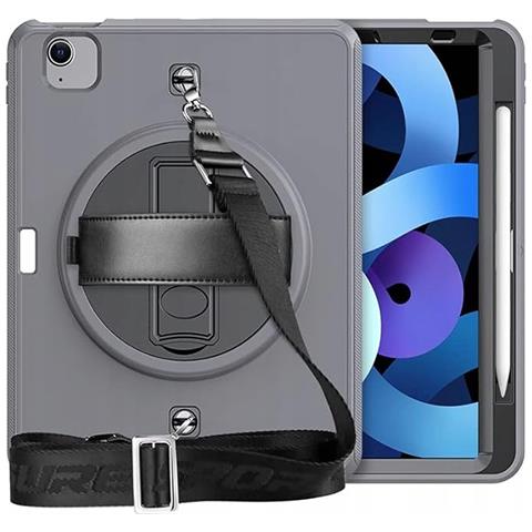 Custodia Per Ipad Pro 3/2/1 11” Con Supporto E Tracolla Grigia - Foto 1