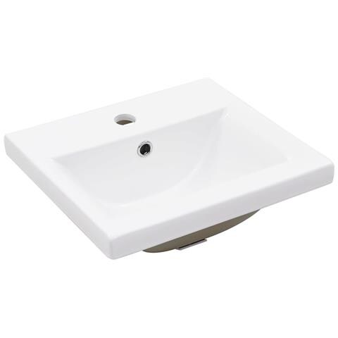 Mobile Bagno e Lavabo Integrato Grigio Sonoma Legno Multistrato - Foto 9