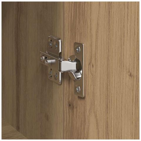 Credenza Marrone 60 x 35 x 70 cm Legno multistrato - Foto 9