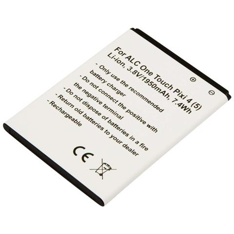 Batteria Li-ion 1950mah Per Smartphone Alcatel Pixi 4 (5) Compatibile Tli020f7 - Foto 1