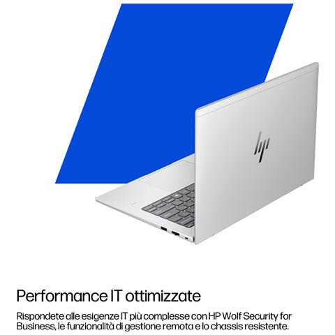 EliteBook 6 G1i AI Intel Core Ultra 5 235U Computer portatile 40,6 cm (16") WUXGA 16 GB DDR5-SDRAM 512 GB SSD Wi-Fi 6E (802.11ax) Windows 11 Pro AI PC Argento - Foto 8