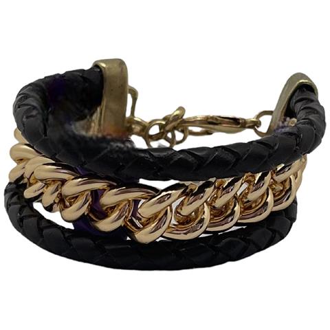 Bracciale A Canale In Oro - Foto 7