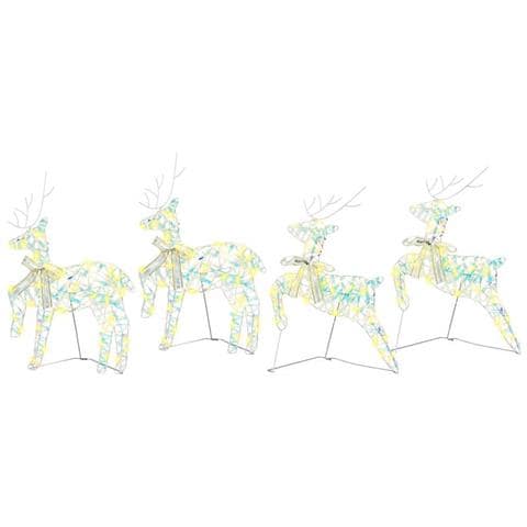 Renne LED con 80 LED 4 pcs Multicolore PET - Foto 1