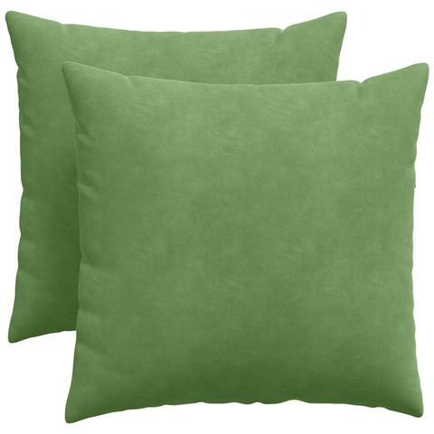 Cuscini da Divano 2 pcs Verde chiaro 50 x 50 cm - Foto 1