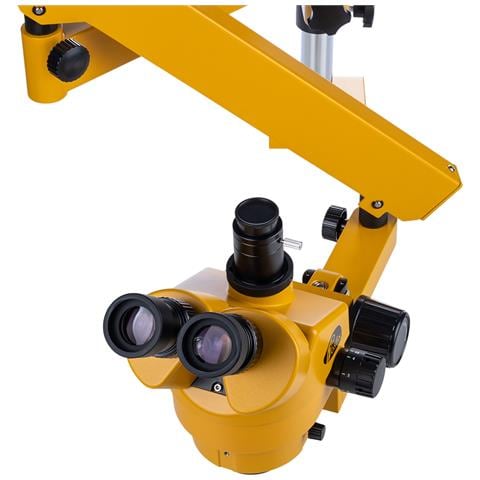 Mikroscopio Trinoculare Neptune Pro Msnp-t-wdms3-o - Zoom 7-45x | Sistema Ottico Greenough | Lavoro Di Precisione - Foto 2