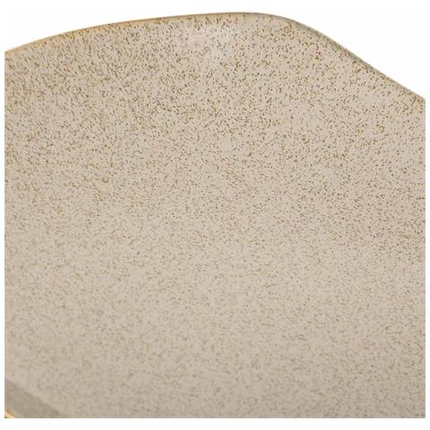 Centrotavola In Ceramica Dorata 38x26,5x5,5h - Foto 6