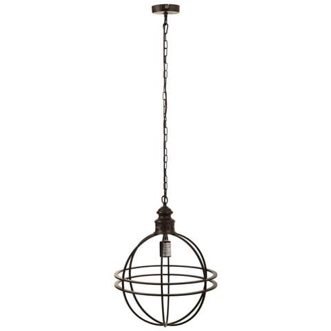 Plafoniera In Metallo Dorato 38,5x38,5x49,5h - Foto 1