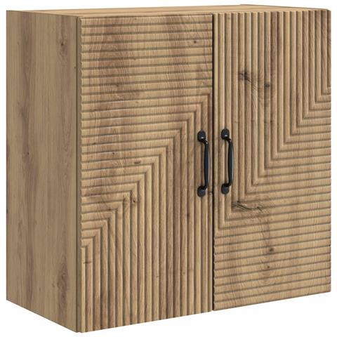 Mobiletto a muro Rovere Artigianale 59 x 31 x 60 cm - Foto 1