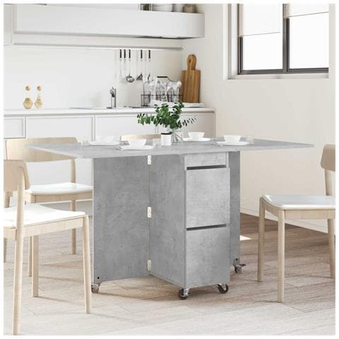 Tavolo da Pranzo 2 pcs 140 x 80 x 77 cm Legno ingegnerizzato - Foto 2