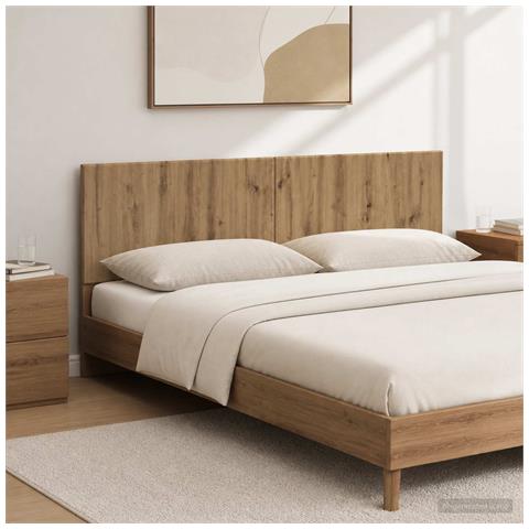 Testiera da Muro BREDA Rovere Artigianale Legno ingegnerizzato - Foto 2