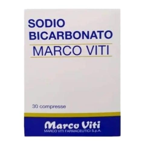 Sodio Bicarbonato Alimento 500 mg 30 Compresse - Foto 1