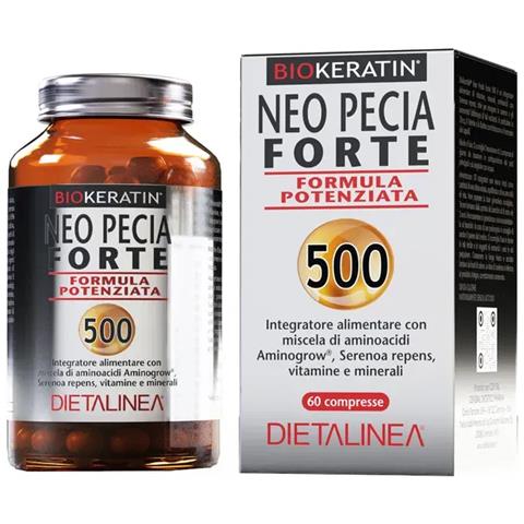 Dietalinea Biokeratin Neo Pecia Forte 500 60 Compresse - Foto 1