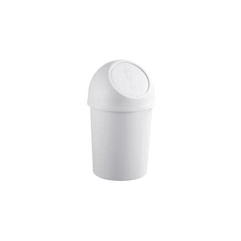 contenitore rifiuti 25lt grigio chiaro push - Foto 1