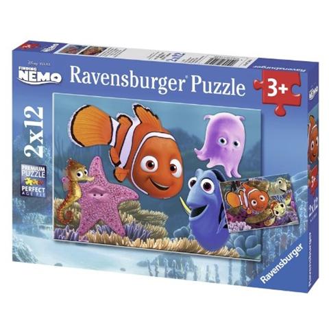 Puzzle Nemo 2 x 12 pz 19,5 x 27,5 x 4 cm 7556 - Foto 1