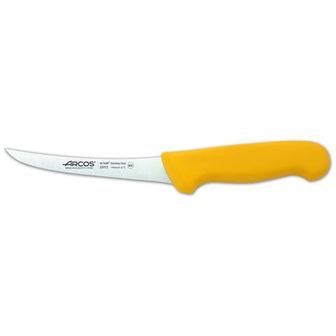 Serie 2900 - Coltello Disosso - Lama Acciaio Inossidabile Nitrum 140 Mm - Manico Polipropilene Colore Giallo - Foto 1