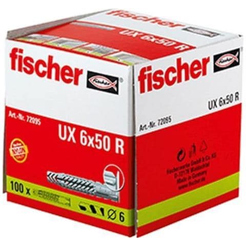 Confezione da 100 Tasselli universali in nylon, 6 x 50 mm - Foto 2