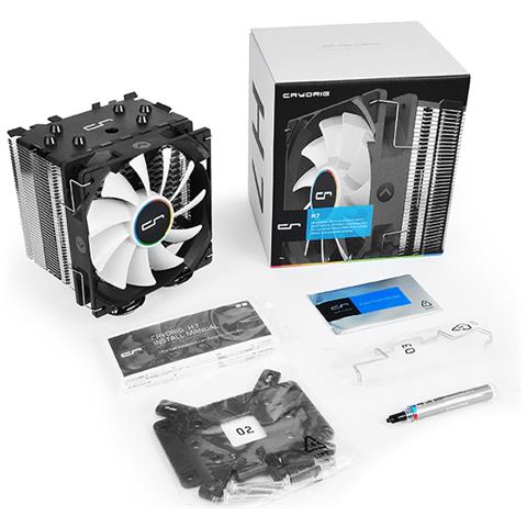 Dissipatore CPU H7 Plus per Socket Intel LGA 1150/1151/1155/1156 e Socket AMD FM1/FM2/FM2+ /AM2/AM2+ /AM3/AM3+ /AM4 - Foto 10