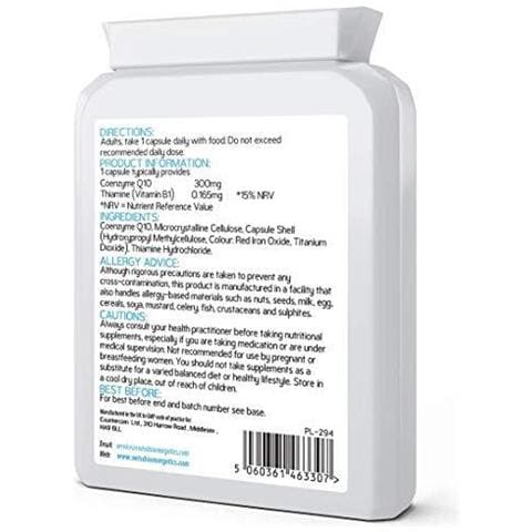 Co Enzima Q10 Coq10 300mg 60 Capsule - Superior Fermentati Naturalmente Trans Form - Foto 2