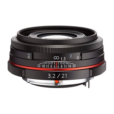 HD DA 21mm F3.2 AL Limited, SLR, 8/5, Ampio, 0,17x, Alluminio, Nero - Foto 1