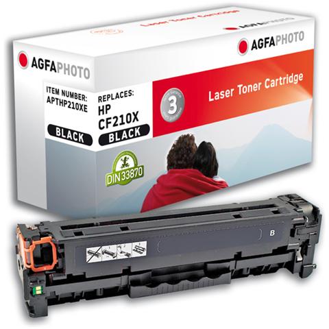 TONER COMPATIBILE - APTHP210XE  Nero per LaserJet Pro 200 color M251nw Capacità 2400 Pagine - Foto 1
