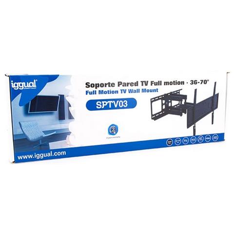 SPTV03 70" Nero supporto da parete per tv a schermo piatto - Foto 6