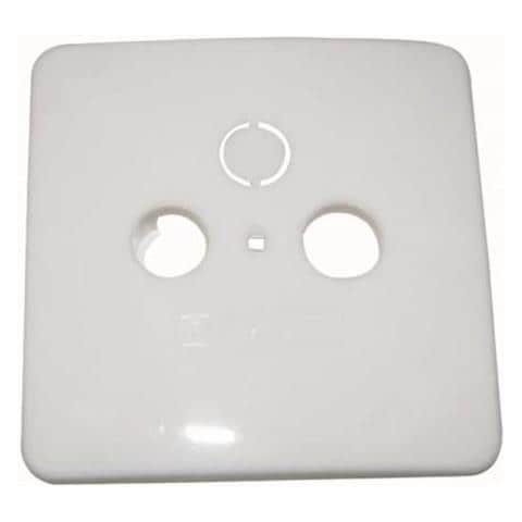 302060 Bianco placca per interruttori e coperchio per presa - Foto 1