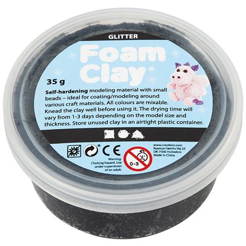Foam Clay Argilla da modellare Nero 35 g 1 pezzo (i) - Foto 1