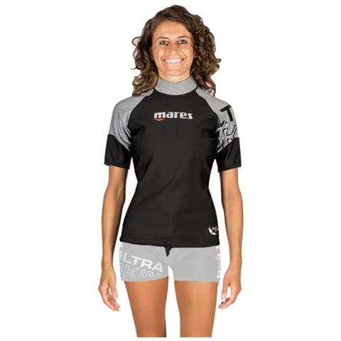 Ultraskin Manica Corta Donna Nero 1 - Foto 1