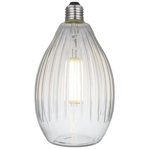 Lampadina Led Dimmerabile E27 6w 600 Lm Eos Linea Crystal Xxl Dl700278 Bianco Caldo 2700k 205xø115 Mm Vetro - Foto 1