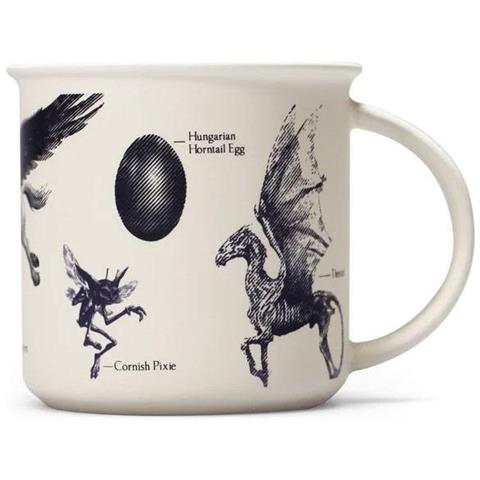 Harry Potter - Tazza Vintage Con Creature Magiche - Foto 3