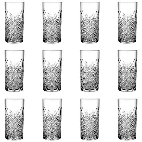 Bicchieri Long Drink, Bicchiere Di Cristallo 12 Set - Timeless, 295 Ml - Foto 1