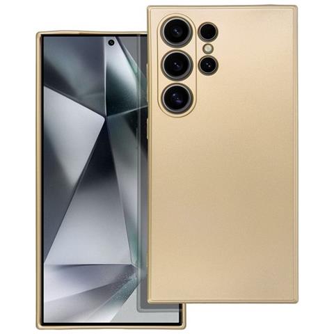 Custodia Tpu Silicone Cover Case Per Samsung Galaxy S24 Ultra S928 Gold - Foto 1
