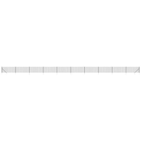 Recinzione Metallica Con Picchetti Ancoraggio Antracite 1x25 M - Foto 1