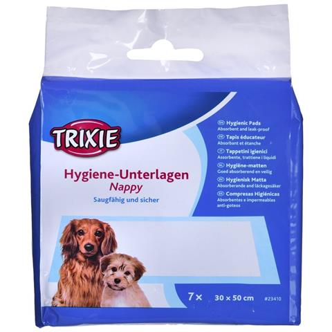 Tappetini Igienici Per Cani Trixie 23410 30 X 50 Cm 7 Unità Azzurro Bianco (7 Pezzi) - Foto 1