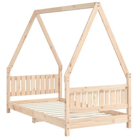 Giroletto per Bambini 80x160 cm in Legno Massello di Pino - Foto 3
