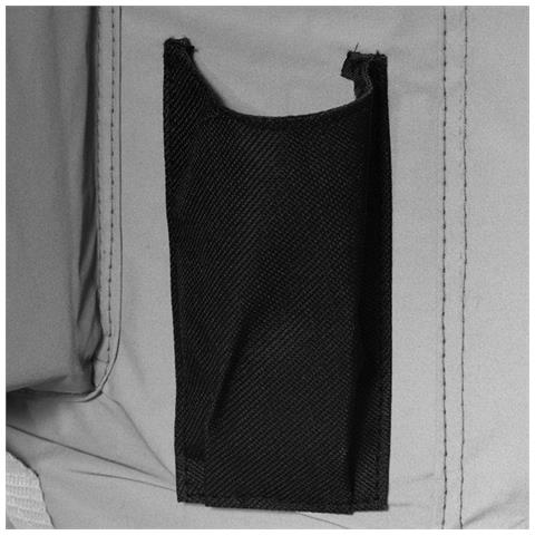 Zaino Termico Riflettente In Poliestere Con Sgabello Pescatore Incorporato 40 L - Foto 5