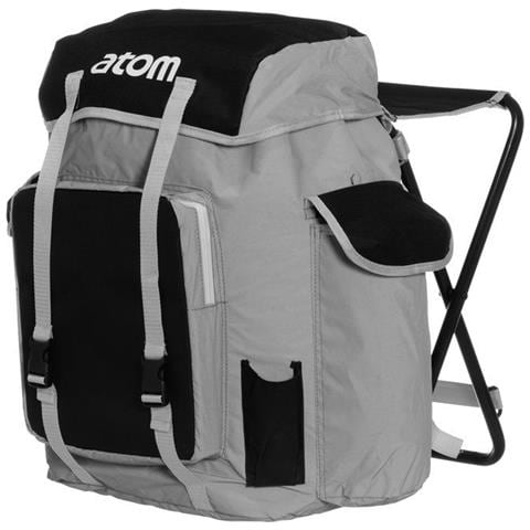 Zaino Termico Riflettente In Poliestere Con Sgabello Pescatore Incorporato 40 L - Foto 1