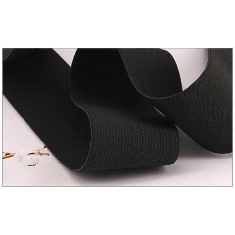 Fascia Elastica Spessa - Nero + Bianco (3 Metri Ciascuno) L - Foto 6