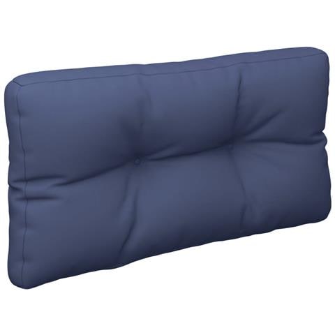 Cuscino Per Pallet Blu Marino 120x40x12 Cm In Tessuto - Foto 2